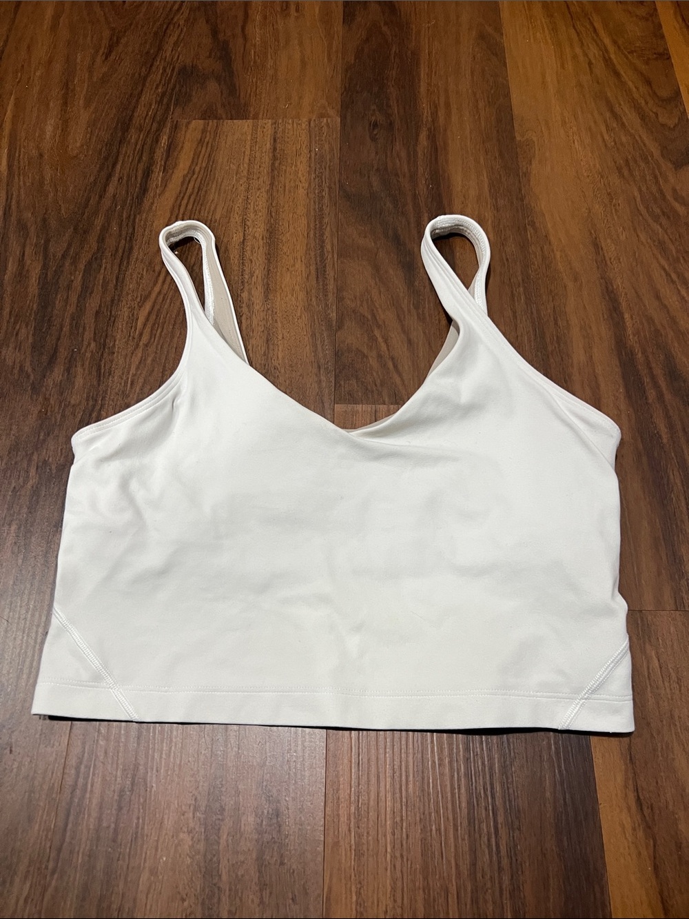 White Lululemon Align Tank Top